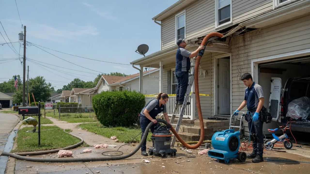 Water Damage Restoration in Greenville, IL near me